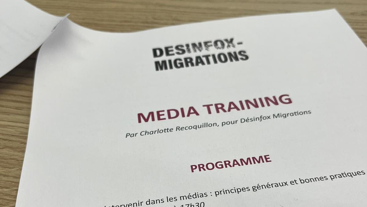 Media-training pour les spécialistes des migrations — Session #3